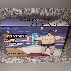 Inflatable Sumo wrestler Halloween Costume adult